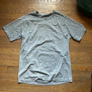 Gray lululemon metal vent tech shirt